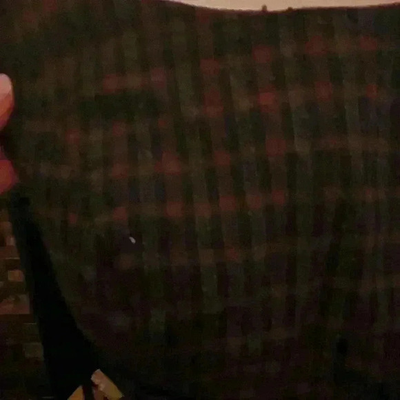 1940s plaid day dress - Picture 3 of 3